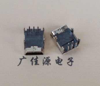 贵州Mini usb 5p接口,迷你B型母座,四脚DIP插板,连接器