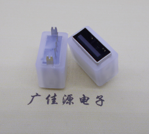 贵州USB连接器接口 10.5MM防水立插母座 鱼叉脚