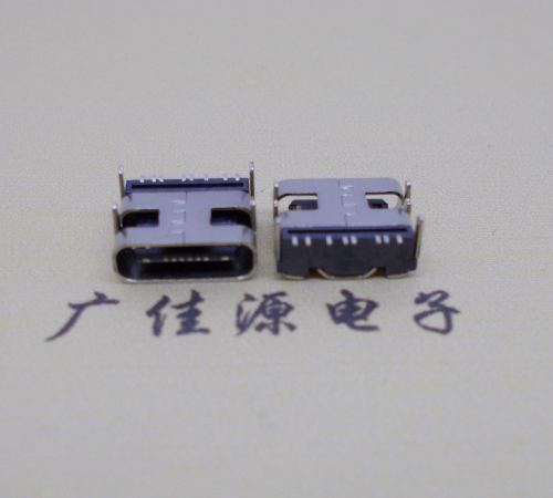 贵州Type-C8P母座卧式四脚插板连接器
