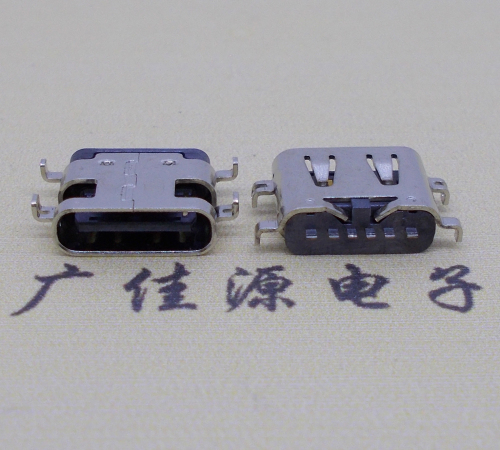 贵州USBType-C6P母座沉板1.6连接器