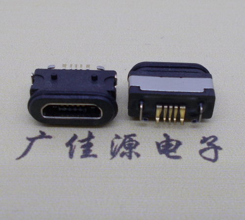 贵州  micro 5p防水数据接口 两脚插板防水母座