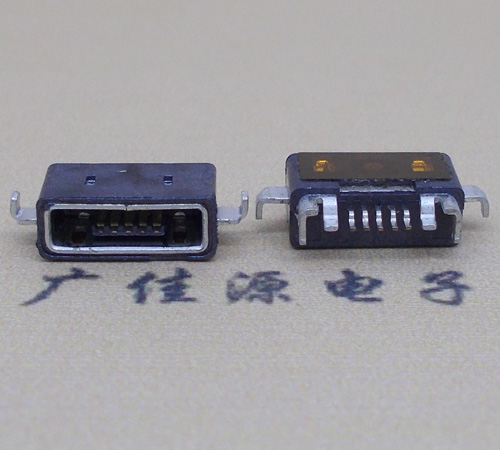 贵州MICRO USB防水AB型口母头3D图纸封装
