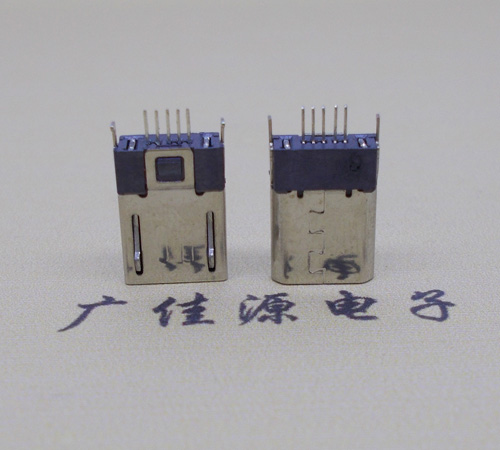 贵州micro-迈克 插座 固定两脚鱼叉夹板1.0公头连接器