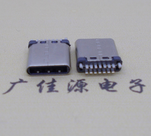 贵州type-c14p公头铆合有地线接口厚2.7mm